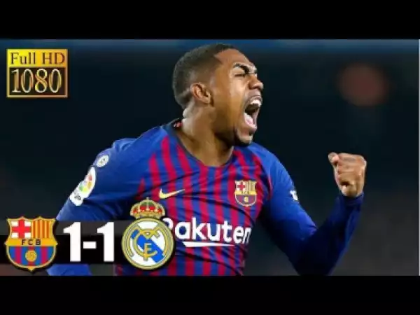 Barcelona 1 - 1 Real Madrid (Feb-06-2019) Copa del Rey Highlights
